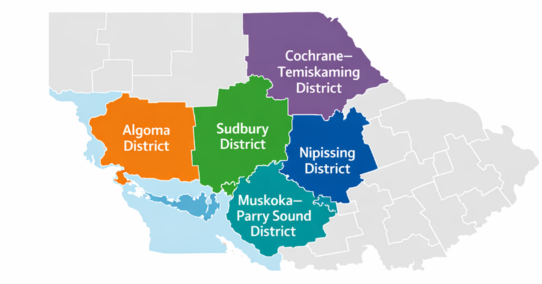 LERN’s catchment area (Northeastern ontario)